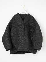 <キルティング変形ジャケット>リバーシブル マウンテン