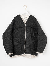 <Quilted Variant Jacket> Reversible Mountain