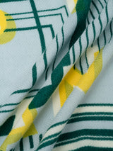 <Wool Silk Stole Herringbone Weave 120> Poster