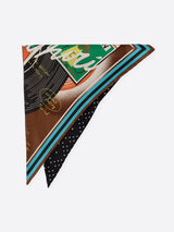 TRIANGULAR SCARF MINI / RECORD