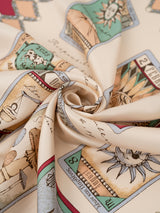 <シルクスカーフ88>タロット