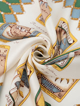 <シルクスカーフ65>タロット