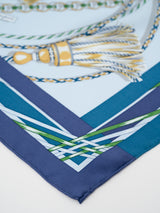 SILK SCARF 88 / VIVACE TASSEL
