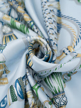 SILK SCARF 88 / VIVACE TASSEL