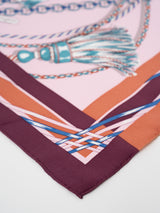 SILK SCARF 88 / VIVACE TASSEL