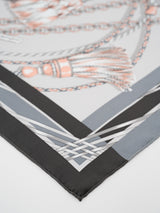 SILK SCARF 88 / VIVACE TASSEL