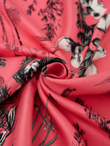 <シルクスカーフ65>ボタニカル