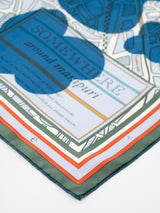 SILK SCARF 88 / COLLAGE SOMEWHERE