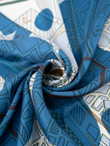 SILK SCARF 88 / COLLAGE SOMEWHERE