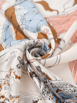 SILK SCARF 65 / MONTGOLFIER BALLOON