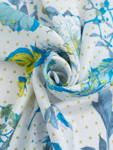 <シルクスカーフ65>コラージュオータムガーデン