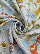 <シルクスカーフ65>シーズナルフルーツ