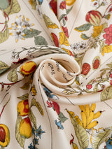 <シルクスカーフ65>シーズナルフルーツ