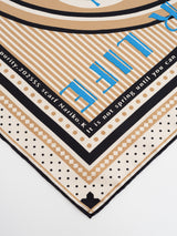 <シルクスカーフ65>デイジーバンダナ