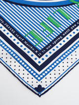 <シルクスカーフ65>デイジーバンダナ