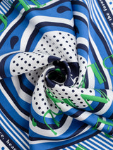 <シルクスカーフ65>デイジーバンダナ