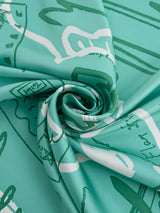 <シルクスカーフ65>インバージョンフィッシュ