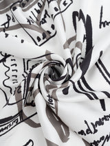 <シルクスカーフ65>インバージョンフィッシュ