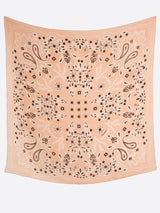 COTTON SILK STOLE 120 / KALEIDO BANDANA