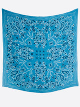 COTTON SILK STOLE 120 / KALEIDO BANDANA