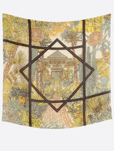 <コットンシルクストール120>サキュレントガーデン