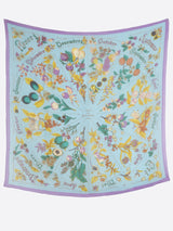 COTTON SILK STOLE 120 / SEASONAL FRUITS