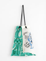 ORGANZA TOTE BAG L / INVERSION FISH