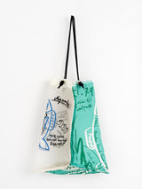 ORGANZA TOTE BAG L / INVERSION FISH