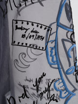 ORGANZA TOTE BAG L / INVERSION FISH