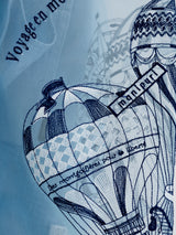 <オーガンジートートバッグL>バルーンジャーニー