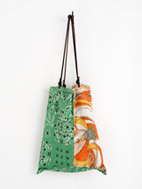 <リバーシブルプリントトートバッグL>タングルベルト