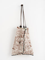 <リバーシブルプリントトートバッグL>タングルベルト