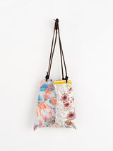 <リバーシブルプリントトートバッグS>コラージュジャングルフルーツ