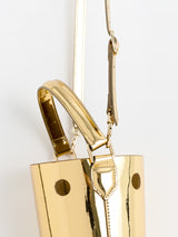 LEATHER BAGS M / GOLD