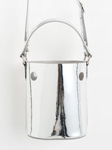 LEATHER BAGS M / SILVER