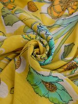 <コットンシルクストール120>コラージュブルーム