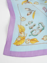 COTTON SILK STOLE 120 / SEASONAL FRUITS