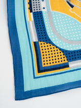 COTTON SILK STOLE 120 / BALLOON JOURNEY