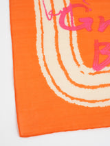 COTTON SILK STOLE 120 / INVERSION FISH