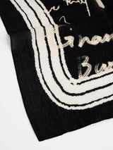 COTTON SILK STOLE 120 / INVERSION FISH