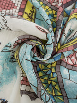 COTTON SILK STOLE 120 / KELLS