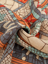 COTTON SILK STOLE 120 / KELLS