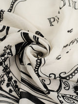 COTTON SILK STOLE 120 / BUBBLE