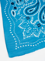 COTTON SILK STOLE 120 / KALEIDO BANDANA