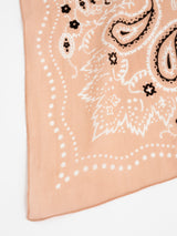 COTTON SILK STOLE 120 / KALEIDO BANDANA