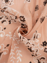 COTTON SILK STOLE 120 / KALEIDO BANDANA