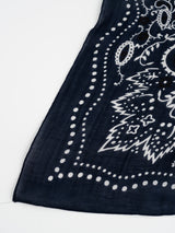 COTTON SILK STOLE 120 / KALEIDO BANDANA