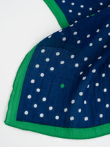 <コットンシルクストール120>ジオメドット