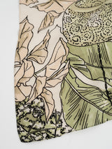 <コットンシルクストール120>サキュレントガーデン