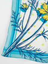 COTTON SILK STOLE 120 / COLLEGE AUTUMN GARDEN